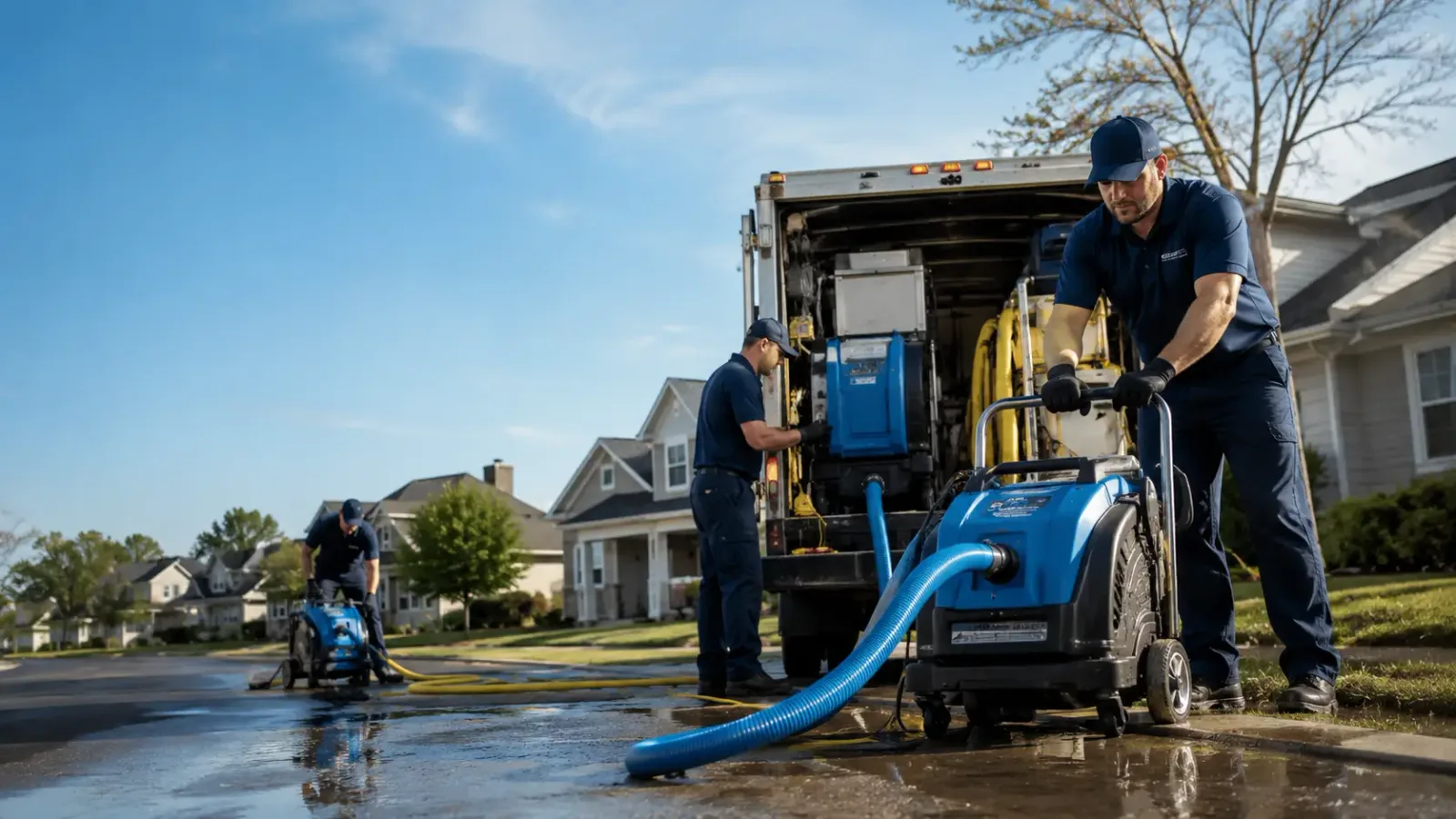 Flood Damage Cleanup in Peru, NY